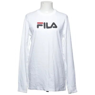 Long sleeve T-shirt (White) from Fila Cotton