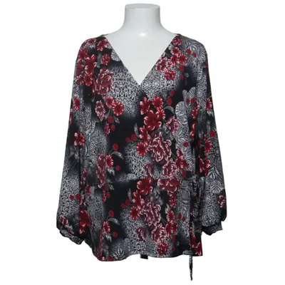 Omlottblus (Svart, Flerfärgad) från Isolde Elastan, Polyester