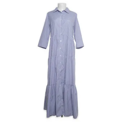 Shirt dress (White, Blue) from Zuiki Polyester