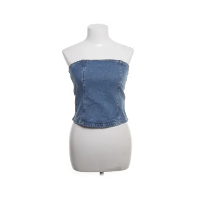 Tubtopp (Blå) från Never Denim Bomull, Elastan, Lyocell