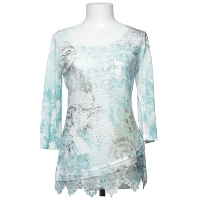 Haut (Bleu, Blanc, Multicolore) de Tredy Polyester