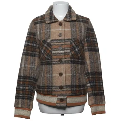 Överskjorta (Brun, Beige) från Emily van den Bergh Polyester, Ull