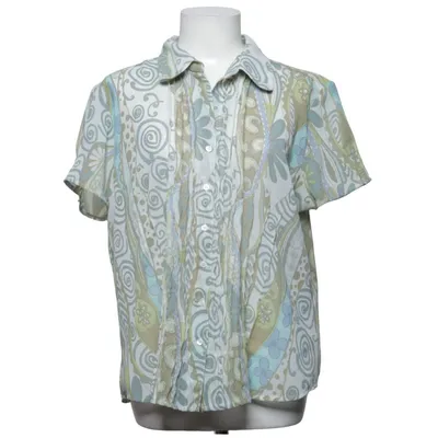 Short sleeve shirt (Green, Blue, White) from Body Needs Viscose