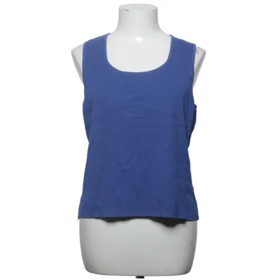 Tank Top (Blue) from ADA Fashion Linen, Polyester, Viscose