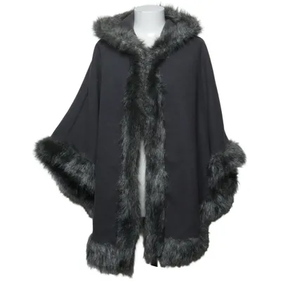 Cape (Grå) fra Made in italy Elastan, Polyester, Viscose