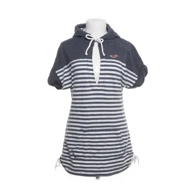 Hoodie (Blue, White) from Hollister California Cotton, Polyester
