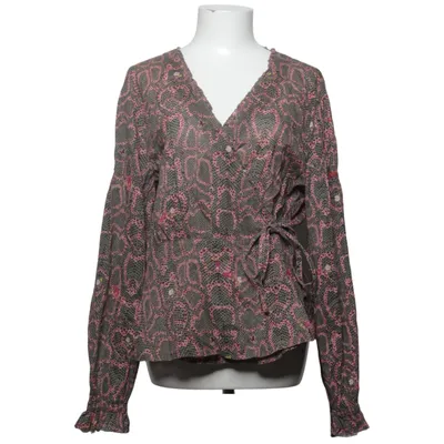 Wikkelblouse (Roze, Grijs, Meerkleurig) van Odd Molly Katoen