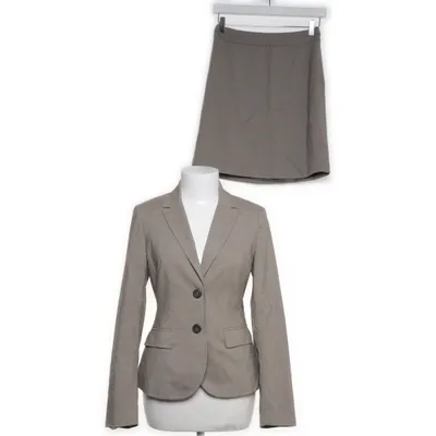 Mantelpak (Beige, Zwart) van More & More Acetaat, Elastaan, Polyester, Viscose