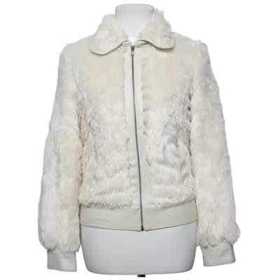 Veste (Blanc) de Bershka Collection Coton, Polyester, Polyuréthane