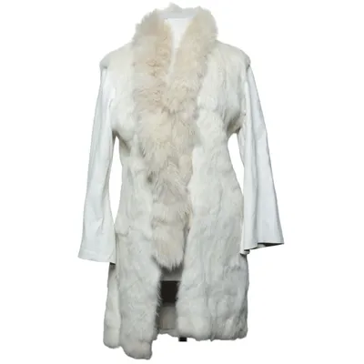 Manteau en fourrure (Beige) de Charlotte