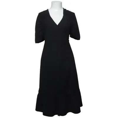 Wikkeljurk (Zwart) van Pieces Maternity Elastaan, Polyester
