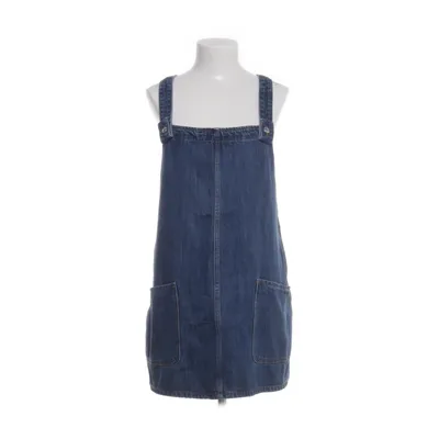 Denim jurk (Blauw) van Mango Denim Katoen