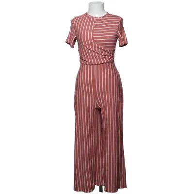 Jumpsuit (Rood, Wit) van Boohoo Elastaan, Viscose
