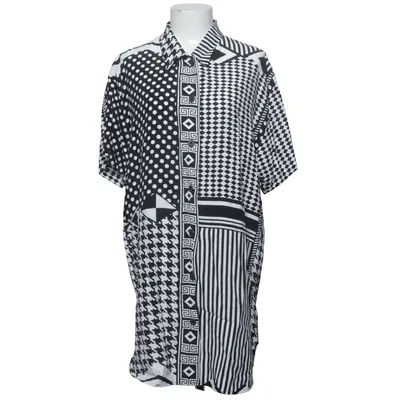 Shirt dress (Black, White) from Rösch Viscose
