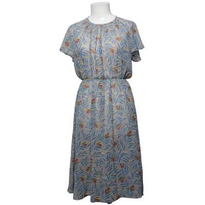 Dress (Blue, Multicolored) from Smiley Vintage
