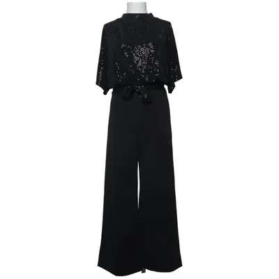 Jumpsuit (Zwart, Zilver) van Sisters Point Elastaan, Metallvezel, Polyamide, Polyester