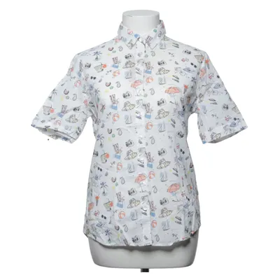 Short sleeve shirt (White, Multicolored) from Eterna Cotton