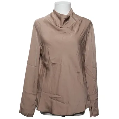 Bluse (Brun) fra Ahlvar Gallery Elastan, Silke