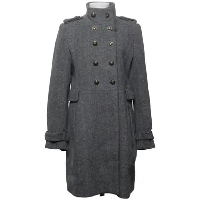 Frakke (Grå) fra Zara Basic Polyamid, Polyester, Uld