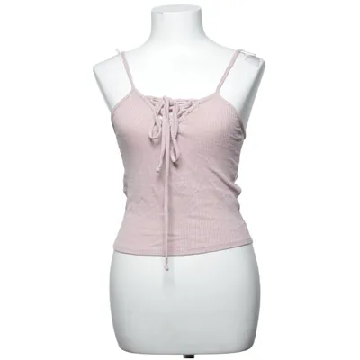 Tank Top (Pink) from Bershka Elastane, Viscose