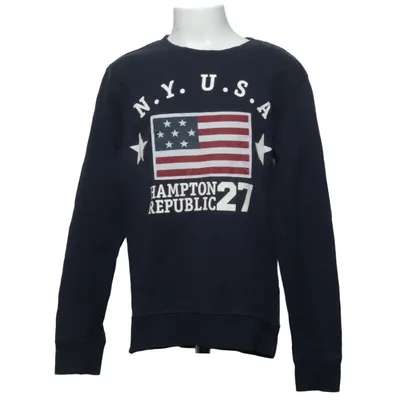 Sweatshirt (Blauw, Meerkleurig) van Hampton Republic Katoen