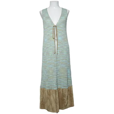 Gilet (Blauw, Goud, Meerkleurig) van Missoni Katoen, Polyamide, Polyester, Viscose