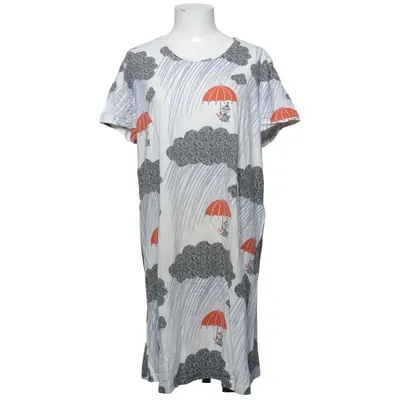 Dress (White, Gray, Red) from Moomin by Martinex Cotton, Modal