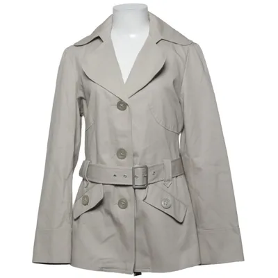 Trench-coat (Beige) de VILA Clothes Coton, Élasthane, Polyester