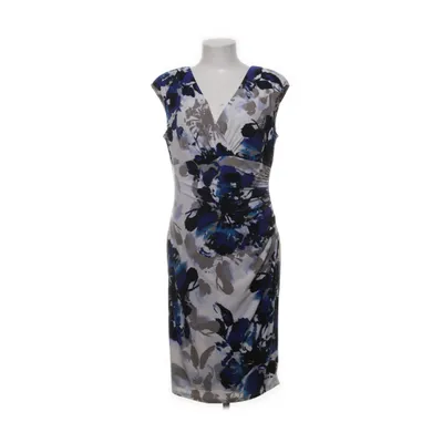 Jurk (Blauw, Wit, Meerkleurig) van Lauren Ralph Lauren Elastaan, Polyester