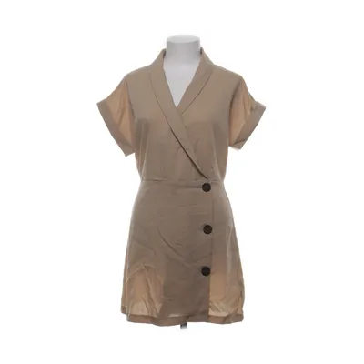 Klänning (Beige) från Loavies Polyamid, Polyester, Viskos