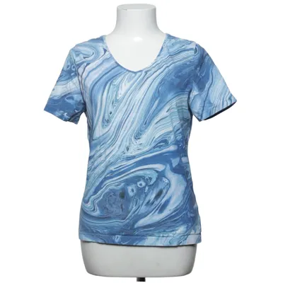 T-shirt (Blå, Vit) från Luhta Bomull, Elastan