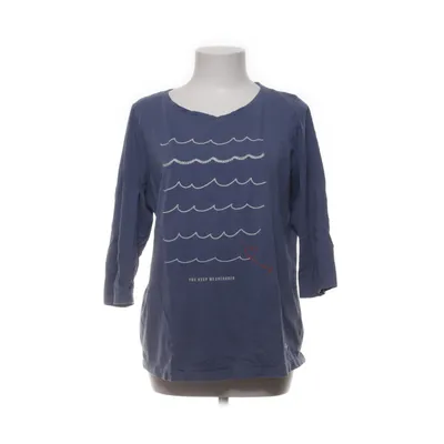 T-shirt à manches longues (Bleu) de Tom Tailor Coton