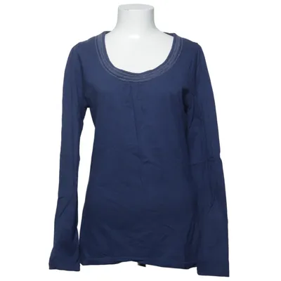 T-shirt à manches longues (Bleu) de Chicoree Coton