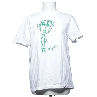 T-shirt (White, Green) from Clique Cotton