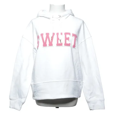 Huvtröja (Vit, Rosa) från More & More Bomull, Polyester