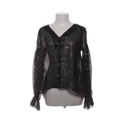 Blus (Svart, Guldfärgad) från & Other Stories Metallfiber, Silke