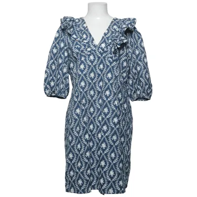 Robe (Bleu, Blanc) de Glamorous Curve Coton