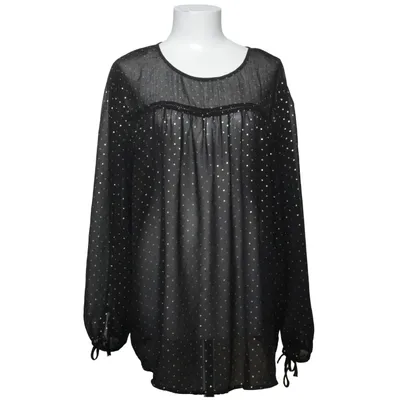 Bluse (Sort, Flerfarvet) fra New Look Curves