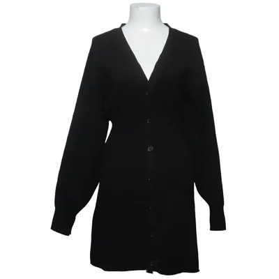 Cardigan (Black) from Gina Tricot Polyamide, Polyester, Viscose