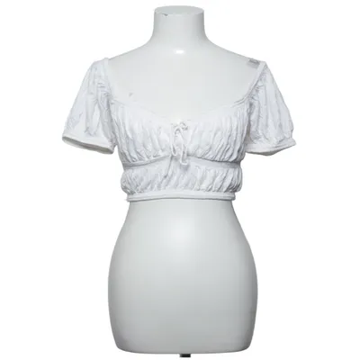 Crop top (Wit) van Urban Outfitters Viscose