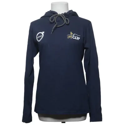 Capuchon sweater (Blauw) van Anvil Katoen