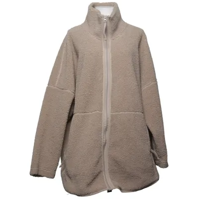 Fleece jacket (Beige) from Ellos Polyester