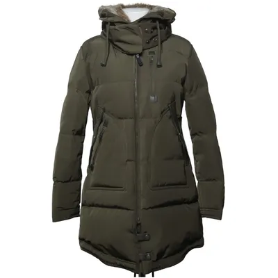 Dunkappa (Grön) från Cedrico Dun, Fjädrar, Skinn, Polyester, Kaninpäls