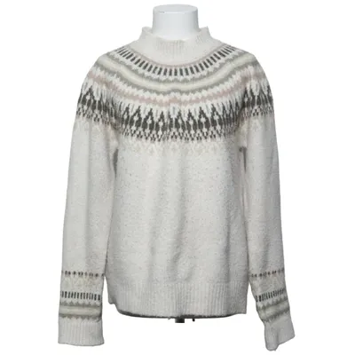 Sweater (Beige, Grå) fra KappAhl Akryl, Elastan, Polyester, Uld