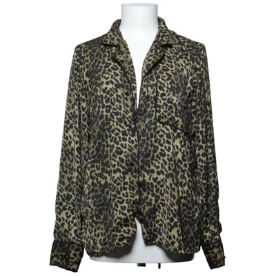 Pajama shirt (Black, Multicolored) from Love Stories x H&M Polyester