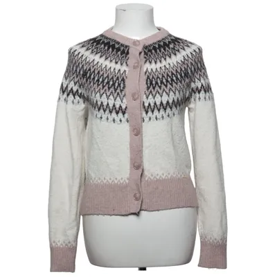 Strickjacke (Beige, Pink, Schwarz) von Holly & Whyte by Lindex Acryl, Elasthan, Polyamid, Polyester, Wolle