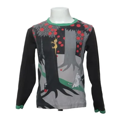 Lange mouwen shirt (Zwart, Meerkleurig) van Moomin by Lindex Katoen