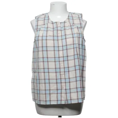 Top (Beige, Blauw, Bruin) van Ichi Katoen