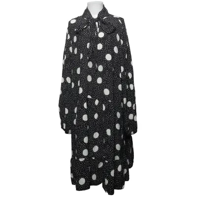 Jurk (Zwart, Wit) van New Look Curves Viscose