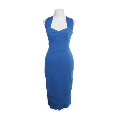 Cocktailklänning (Blå, Silverfärgad) från Karen Millen Acetat, Elastan, Polyester, Viskos